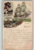 13121351 - Marine Gruss Aus - Litho - - Other & Unclassified