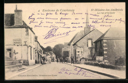 CPA St-Hilaire-les-Andrésis, La Rue Principale  - Autres & Non Classés