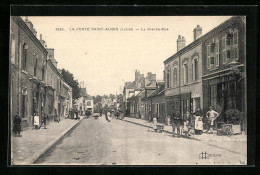 CPA La Ferté Saint-Aubin, La Grande Rue  - Autres & Non Classés