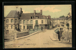 CPA Cepoy, Le Bourg, Cafe Au Bord Du Loing  - Autres & Non Classés