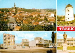 73871145 Trebic Trebitsch Panorama Vetrny Mlyn Nove Sidliste S Hotelem Alfa Pomn - Czech Republic