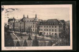 AK Tübingen A.N., Blick Zur Frauenklinik  - Tuebingen