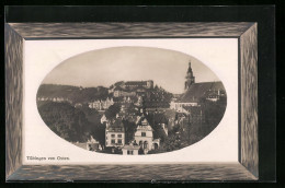 AK Tübingen, Blick Von Osten, Passepartout  - Tuebingen