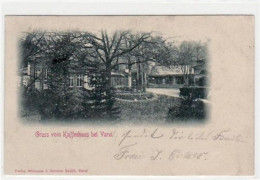 39074251 - Gruss Vom Kaffeehaus Bei Varel Gelaufen, 1902. Leicht Stockfleckig, Sonst Gut Erhalten - Other & Unclassified