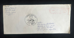 CM) 2001. VENEZUELA. STATIONARY POSTCARD ENVELOPE SENT FROM ARGENTINA. XF - Venezuela