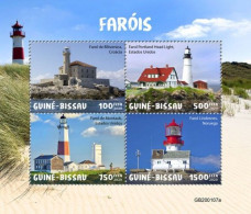 Guinea Bissau 2020, Lighthouse I, 4val In BF - Phares