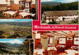 73870769 Rotensol Gasthaus Pension Lamm Gastraeume Fliegeraufnahme Panorama Rote - Bad Herrenalb