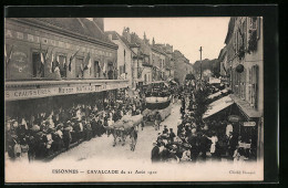 CPA Essonnes, Cavalcade 1910  - Essonnes
