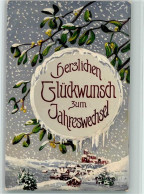 10168051 - Neujahr Es Schneit, Mistelzweige, - Año Nuevo