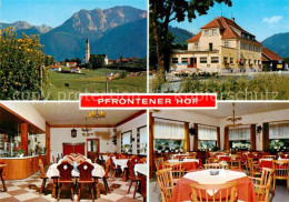 73803795 Steinach Pfronten Hotel Restaurant Pfrontner Hof Gastraeume Panorama St - Pfronten