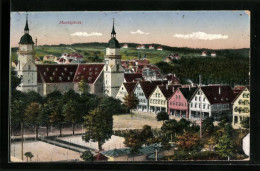 AK Freudenstadt, Marktplatz Mit Kirche  - Freudenstadt