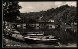 AK Sulz Am Neckar, Brücke Mit Ruderbooten  - Andere & Zonder Classificatie