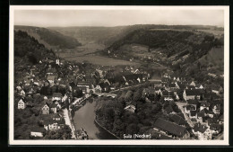 AK Sulz (Neckar), Ortsansicht Aus Der Vogelschau  - Andere & Zonder Classificatie