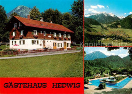 73803669 Bad Oberdorf Gaestehaus Hedwig Panorama Schwimmbad Bad Oberdorf - Hindelang