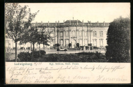 AK Ludwigsburg, Königliches Schloss Südliche Front  - Ludwigsburg