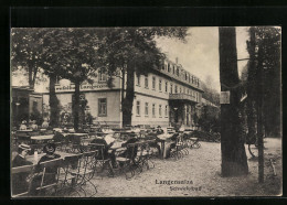 AK Langensalza, Schwefelbad Mit Terrassen  - Bad Langensalza