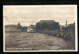 AK Konstanz A. Bodensee, Ortsansicht Mit Hafen  - Other & Unclassified