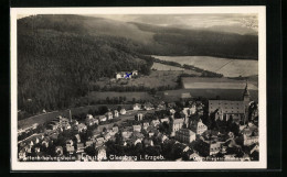 AK Gleesberg I. Erzgeb., Müttererholungsheim Heimstätte, Fliegeraufnahme  - Autres & Non Classés