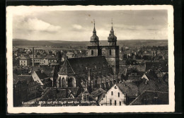 AK Bayreuth, Blick Auf Die Stadt Und Die Stadtkirche  - Bayreuth