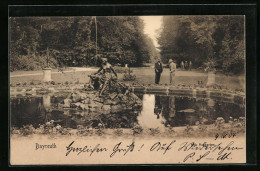 AK Bayreuth, Königlicher Hofgarten Mit Spaziergängern  - Bayreuth