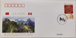 China Cover PFTN·WJ 2011-18 The 40th Anniversary Establishment Of Diplomatic Relations Between China And Peru MNH - Covers