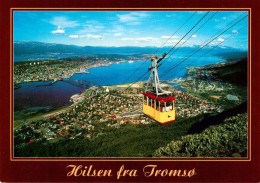 73896948 Tromso Norge Panorama Mit Seilbahn  - Norway