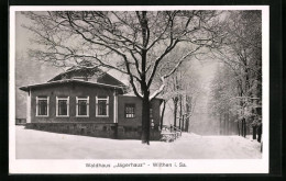 AK Wilthen I. Sa., Waldhaus Jägerhaus  - Wilthen