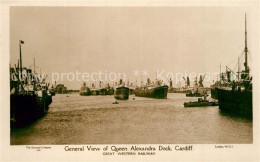 43481958 Cardiff Wales Queen Alexandra Dock General View Cardiff Wales - Other & Unclassified