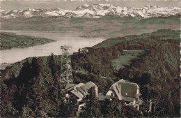 13981670 Uto_Kulm Restaurant Uto Kulm Uetliberg Blick Auf Zuerichsee Und Glarner - Andere & Zonder Classificatie