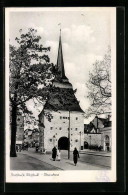 AK Seestadt Rostock, Blick Zum Steintor  - Rostock