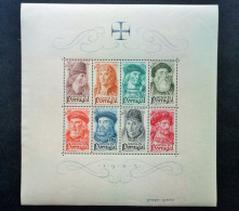 (G) Portugal - 1945 Navigators - Bloco 7 - MNH - Unused Stamps