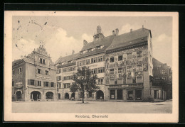 AK Konstanz / Bodensee, Obermarkt Mit Papiergeschäft  - Konstanz