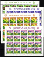 Liechtenstein 974-977 Gestempelt Kleinbogensatz Mit Ersttagsstempel #IH944 - Autres & Non Classés