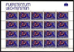 Liechtenstein 987 Postfrisch Kleinbogen #IH954 - Autres & Non Classés