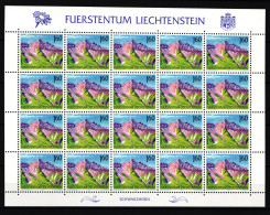 Liechtenstein 1038 Postfrisch Kleinbogen #IH994 - Autres & Non Classés