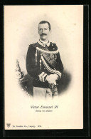 Cartolina Victor Emanuel III., König Von Italien  - Case Reali