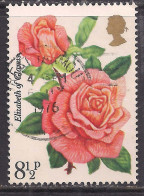 GB 1976 QE2 8 1/2p Rose Society Used SG 1006 ( F884 ) - Usados