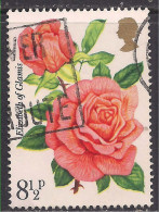 GB 1976 QE2 8 1/2p Rose Society Used SG 1006 ( F1147 ) - Usados