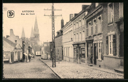 AK Antoing, Rue Du Curé, Strassenpartie  - Antoing