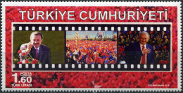 Turkey 2016. 15 Years Of The Justice And Development Party (MNH OG) Stamp - Nuevos