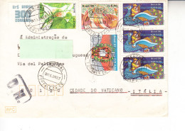 BRASILE  1987 -  Lettera Per Italy (Città Del Vaticano) - Lettres & Documents