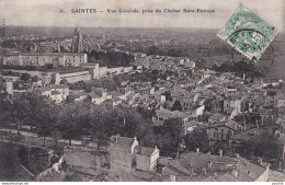 17) SAINTES - VUE GENERALE PRISE DU CLOCHER DE SAINT EUTROPE - Saintes