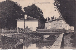 C19-17) SAINT GERMAIN DE MARANCENNES - P0NT  - ( ANIMEE -  HABITANTS - ATTELAGE CHEVAL - 2 SCANS ) - Other & Unclassified