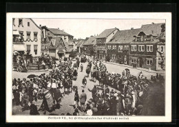 AK Hildburghausen, Historischer Festzug, Berthold VII., Der Der Stadt Das Stadtrecht Verlieh  - Hildburghausen