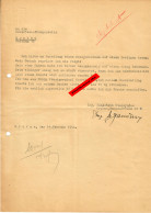 GG: Bitte Um Zuteilung Bezugschein Für Anzug, Thorn/Krakau 1944 - Documents Historiques