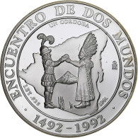 Nicaragua, Cordoba, Ibero-American Series, 1991, Mexico, Argent, FDC, KM:77 - Nicaragua