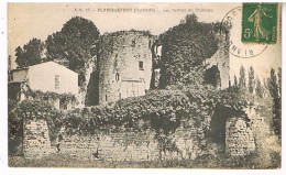 33  BLANQUEFORT LES RUINES DU CHATEAU 1917 - Blanquefort