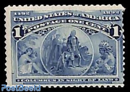 United States Of America 1893 1c, Stamp Out Of Set, Unused (hinged) - Nuovi
