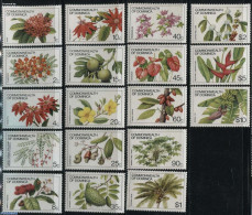 Dominica 1981 Definitives 18v, Mint NH, Nature - Flowers & Plants - Fruit - Trees & Forests - Fruits