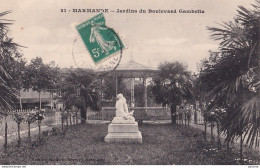 A23-47) MARMANDE - JARDINS DU BOULEVARD GAMBETTA   - Marmande